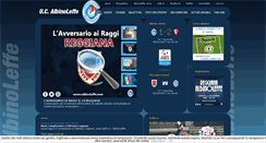 Desktop Screenshot of albinoleffe.com